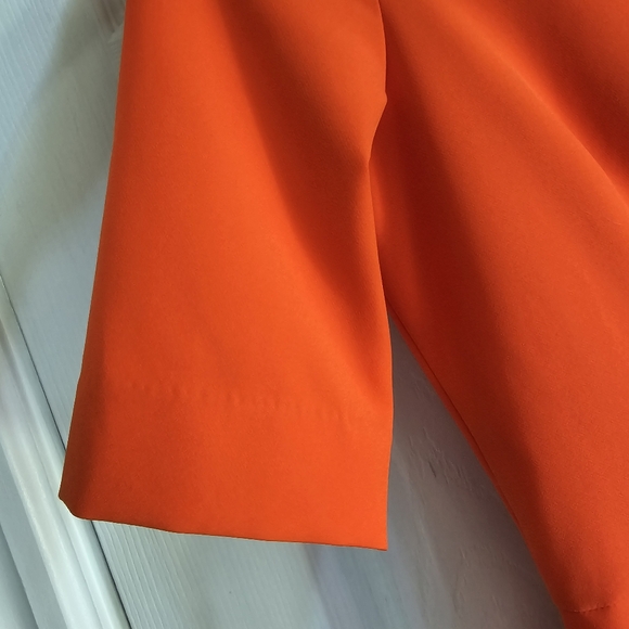 πOrange Shift Dress - Picture 8 of 9
